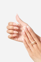 Never Have I Ever Simple But Make It A Statement Almond Press-On Nails detail view