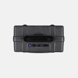 Turtlebox Grande Speaker in Gray side angle