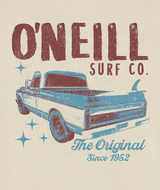 O'Neill Men's Open Road Classic Tee Light Khaki back view