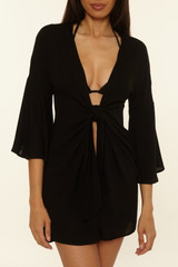 The BCA By Rebecca Virtue Women's Jetsetter Woven Tunic in Black