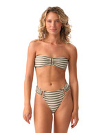 PQ Swim Women's Meadow Bandeau Bikini Top