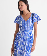 Vineyard Vines Women's Britt Midi Dress front view