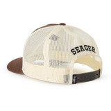 Seager Keep It Country Trucker Hat Brown/Cream front