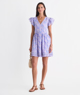Vineyard Vines Women's Nora Pintuck Dress side view