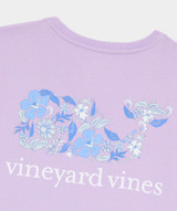 Vineyard Vines Women's Hibiscus Whale Tee detail view