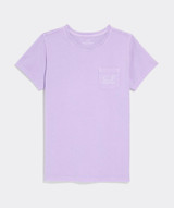 Vineyard Vines Women's Vintage Whale Pocket Tee front view
