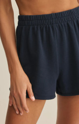 Z Supply Women's Mallard Shorts Eclipse pocket detail