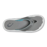 Olukai Ulele Sandals Stone detail view