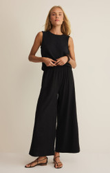 Z Supply Women's Sloane Textured Tank Top in Black