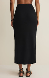 Z Supply Women's Ainslie Midi Skirt in Black