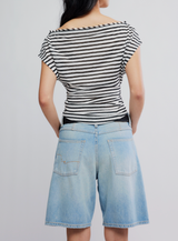 Free People Women's Ellie Off-The-Shoulder Top Screenshot back view