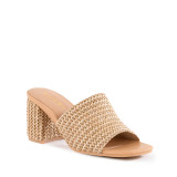 Seychelles Women's Adapt III Heel Sandals in Natural front view