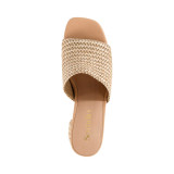 Seychelles Women's Adapt III Heel Sandals in Natural top view
