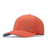 Melin Compass Hydro Snapback Hat in Hot Coral