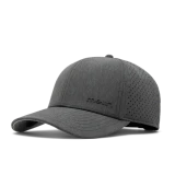 Melin Compass Hydro Snapback Hat in Heather Charcoal