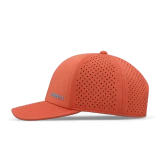 Melin Compass Hydro Snapback Hat in Hot Coral