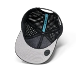 Melin Compass Hydro Snapback Hat in Heather Charcoal