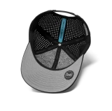 Melin Compass Hydro Snapback Hat in Black