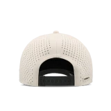 Melin Compass Hydro Snapback Hat in Moonbeam / Pirate Black