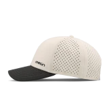 Melin Compass Hydro Snapback Hat in Moonbeam / Pirate Black