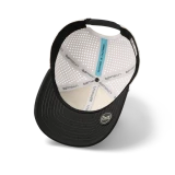 Melin Compass Hydro Snapback Hat in Moonbeam / Pirate Black
