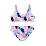 Raisins Girls' Hibiscus Newport Set white front view