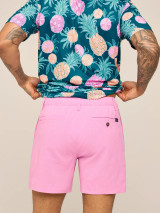 Chubbies Men's Breezetech Everywear Performance Short The Rustic Blushes flat lay