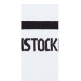 The Birkenstock Cotton Tennis Socks in White and Black