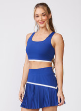 Thrive Societe Women's Tennis Bra in Night Sky White side view