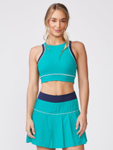 Thrive Societe Women's Crossback Bra Top fit detail
