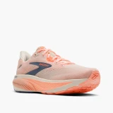 Brooks Women's Ghost 18 Road Running Shoes Star White and Cyber Pink