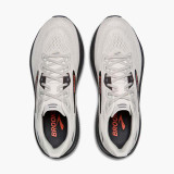 Brooks Ghost 18 Coconut Pearl Tigerlily medial view