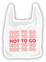 Stickers Northwest Hot To Go Sticker product shot