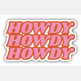 Stickers Northwest Howdy Sticker