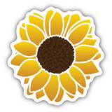Stickers Northwest Sunflower Sticker yellow