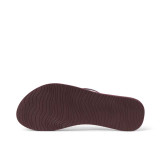 Reef Women's Cushion Slim Flip Flops Cabernet Crush outdoor view