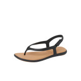 Reef Water Willow Maya Sandals Black and Tan left side view