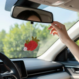 The Darling Effect Sweet Ride Car Air Freshener in Strawberry