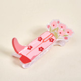 The Darling Effect Cowgirl Boot Claw Clip