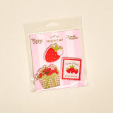 The Darling Effect Little Magnet Set - Farm Fresh Strawberries