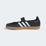 The Adidas Women's Samba Jane Shoes in Core Black