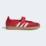adidas Women's Samba Jane Shoes Better Scarlet overhead view