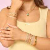 Pura Vida Ombre Knot Layered Bracelet layered view