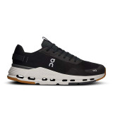 On Running Cloudnova Form 2 Black and Ivory full shoe view