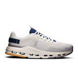 The On Running Men's Cloudnova Form 2 Running Shoes in Ivory and Zodiac