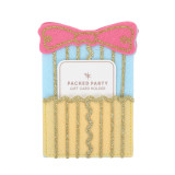 Packed Party Birthday Present Gift Card Holder back view