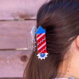 Packed Party Firework Hair Claw Clip Packed Party Firework detail view