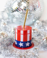Packed Party Hats Off To The USA Sipper Cups red white and blue alternate angle
