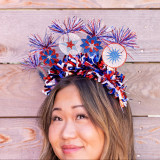 Packed Party Star-Spangled Sparkler Novelty Headband detail view