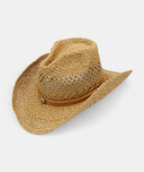 Peter Grimm Women's Runaway Straw Hat in Tan